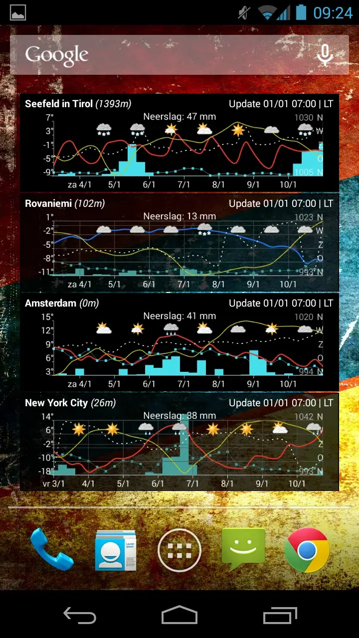 Meteogram Weather Widget - Donate version - screenshot 6