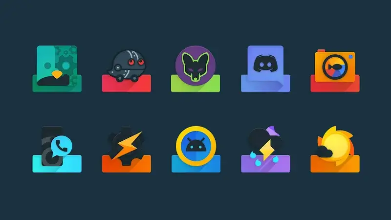 Ombre Icon Pack - screenshot 5