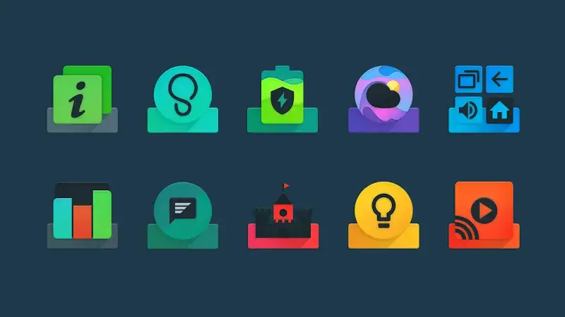 Ombre Icon Pack - screenshot 6