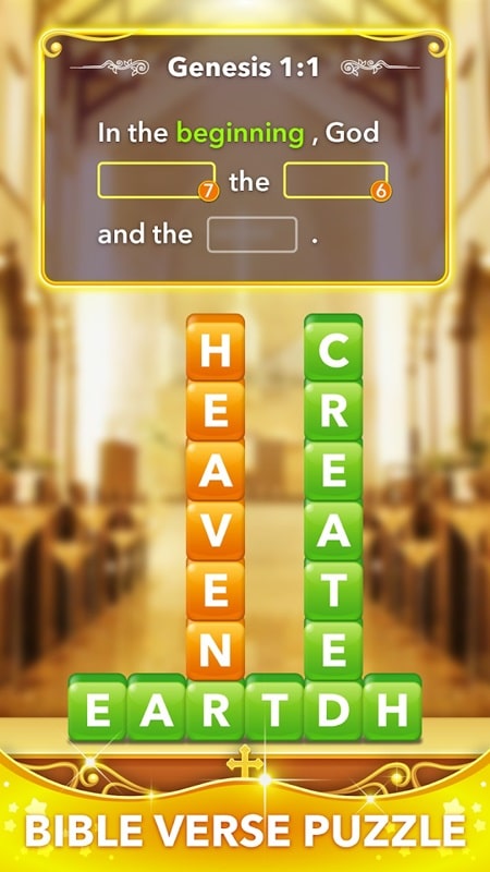 Bible Word Heaps APK - screenshot 1