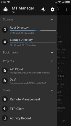 MT Manager - screenshot 2