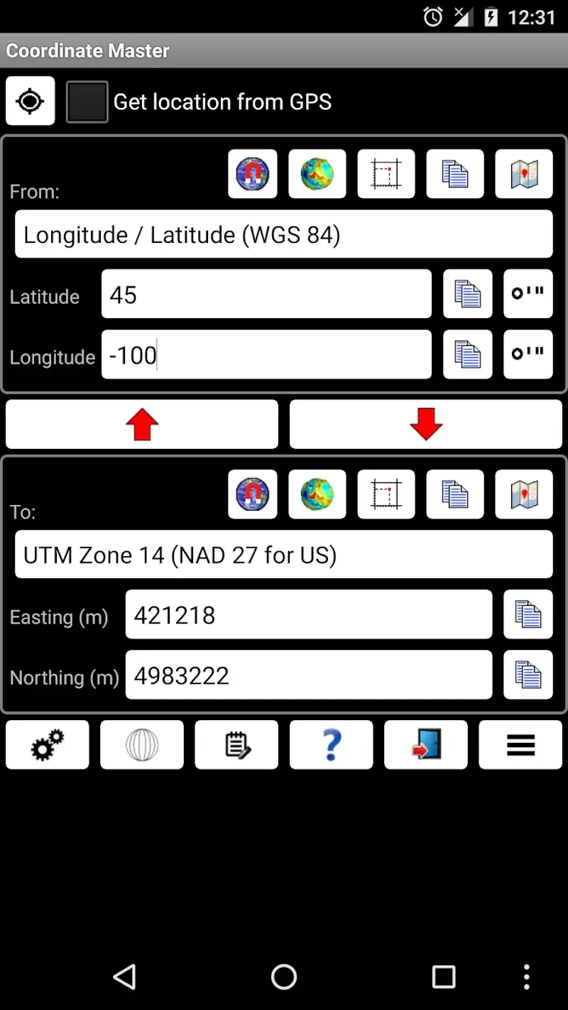 Coordinate Master - screenshot 1