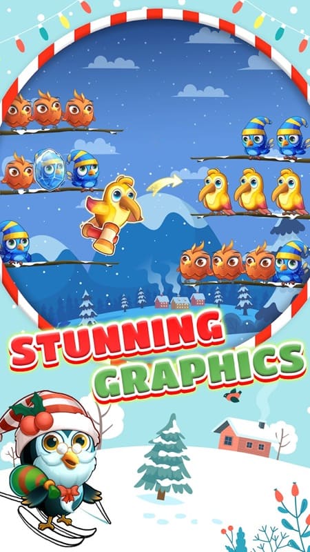 Bird Sort Puzzle Color Game APK - screenshot 1