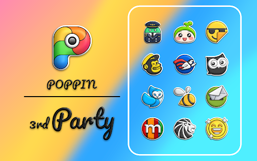 Poppin icon pack - screenshot 4