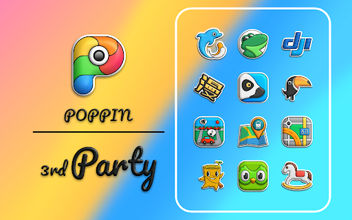 Poppin icon pack - screenshot 5