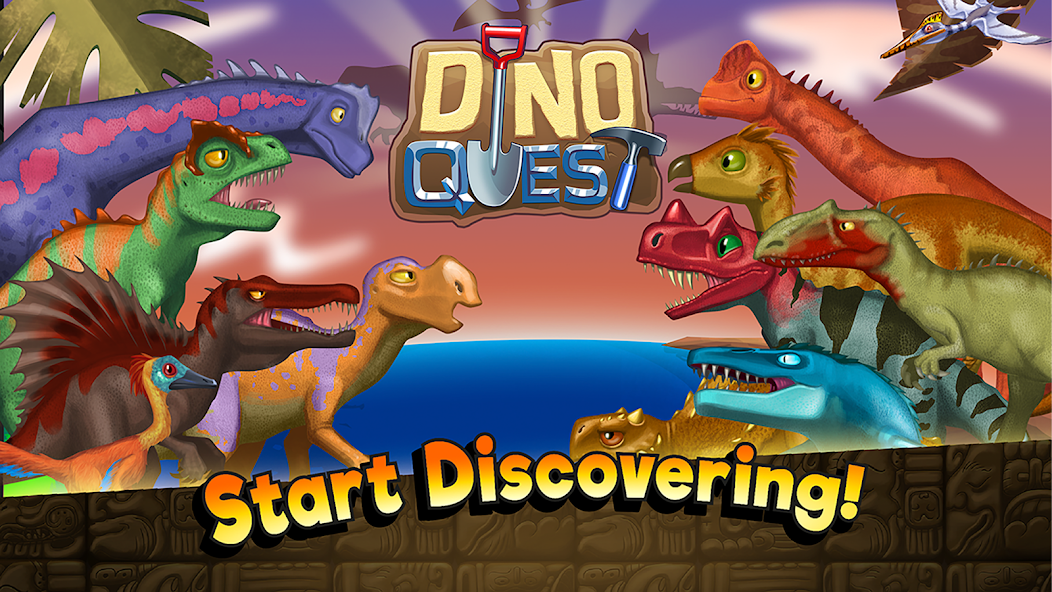 Dino Quest - Dinosaur Dig Game - screenshot 1