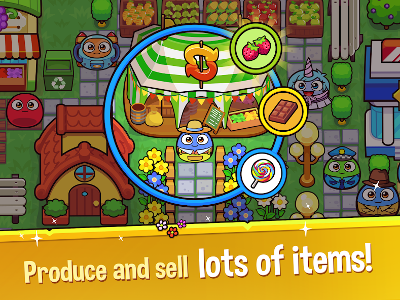 My Boo Town - City Builder - screenshot 1