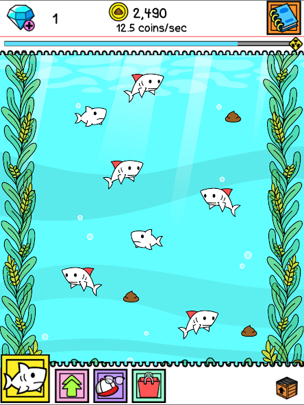 Shark Evolution - Clicker Game - screenshot 5