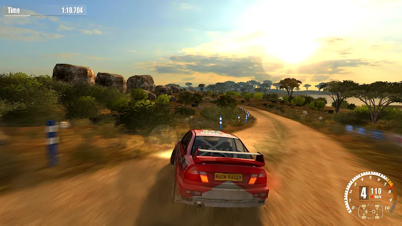 Rush Rally 3 MOD APK v1.182 (Unlimited Money, Unlocked) - screenshot 2