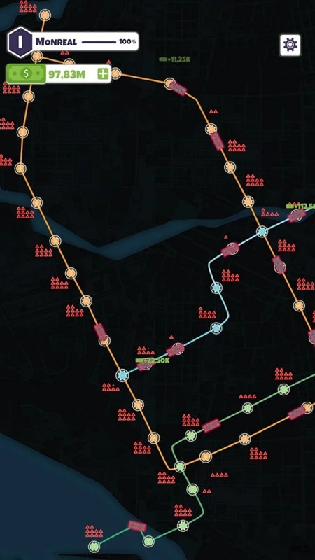 Subway Connect Idle Metro Map APK - screenshot 3