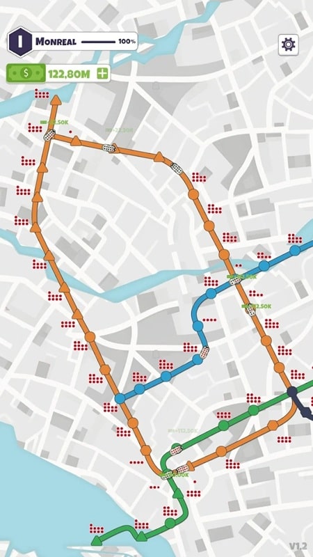 Subway Connect Idle Metro Map APK - screenshot 5