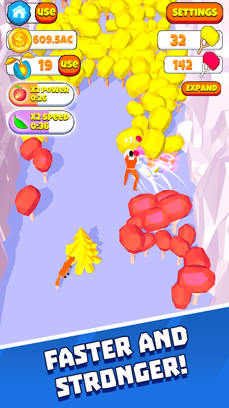 Idle Lumberjack 3D - screenshot 1