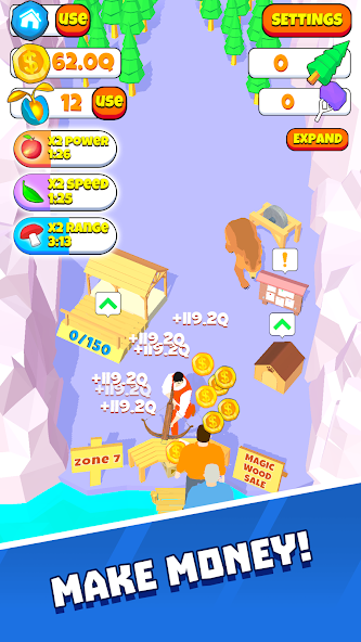 Idle Lumberjack 3D - screenshot 8