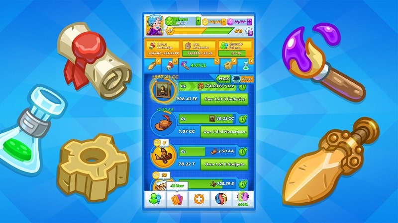 AdVenture Ages Idle Civilization APK - screenshot 1