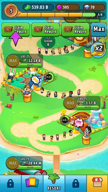 Vacation Tycoon APK - screenshot 2