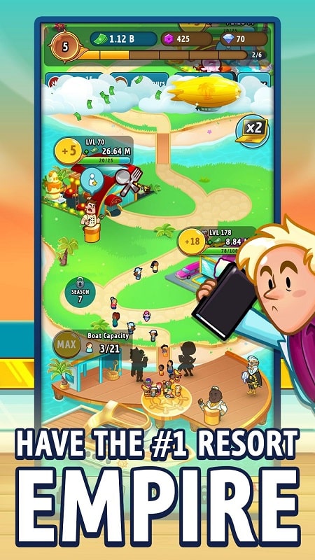 Vacation Tycoon APK - screenshot 3