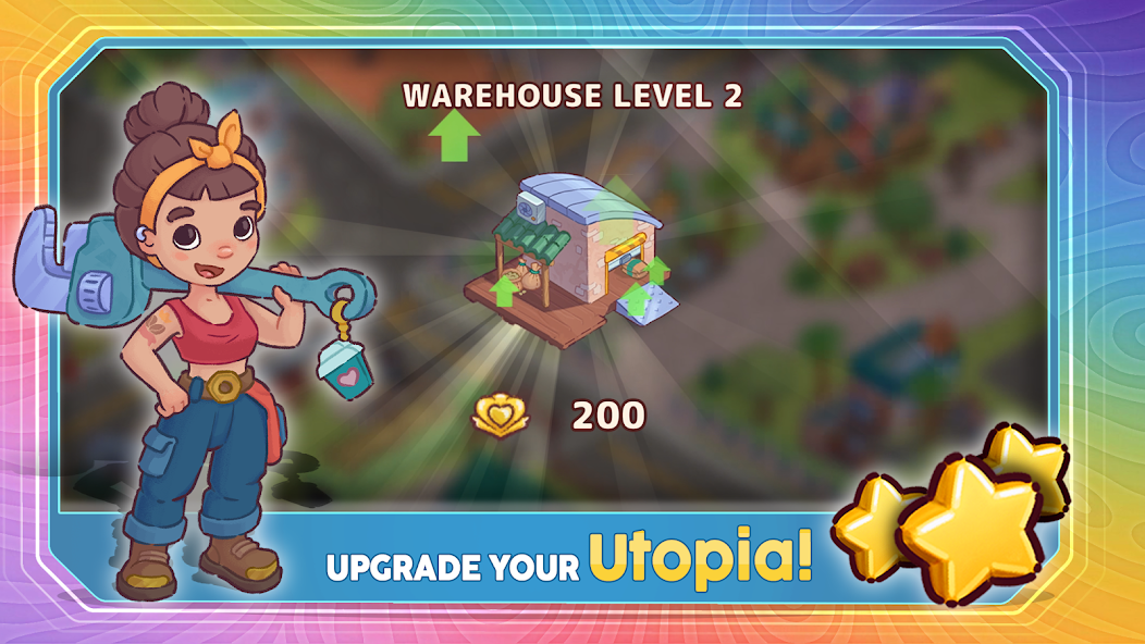 Shroomtopia: Trippy Farm Game - screenshot 1