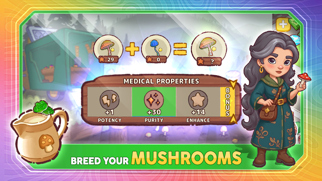 Shroomtopia: Trippy Farm Game - screenshot 5