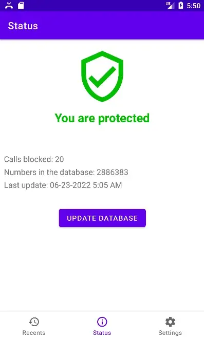 Call Filter - screenshot 1