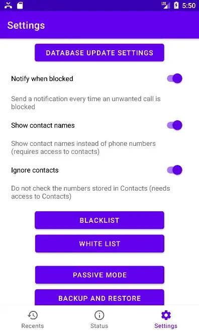 Call Filter - screenshot 4