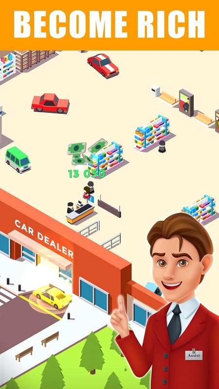 Car Dealer Tycoon Idle Market APK - screenshot 1