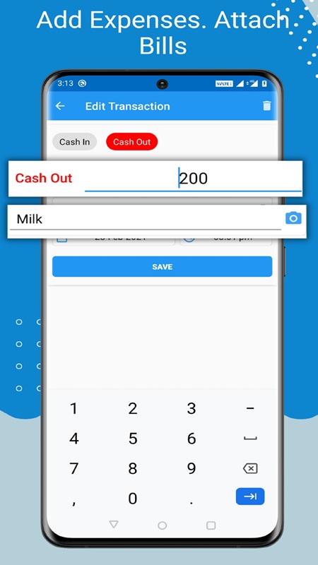 Cash Book- expense manager APK - screenshot 5