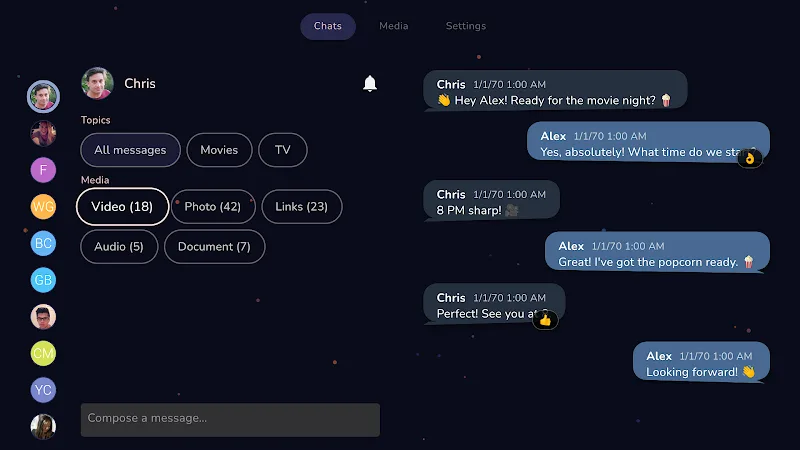 Tevegram - screenshot 5