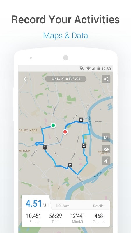 Pacer Pedometer APK - screenshot 2