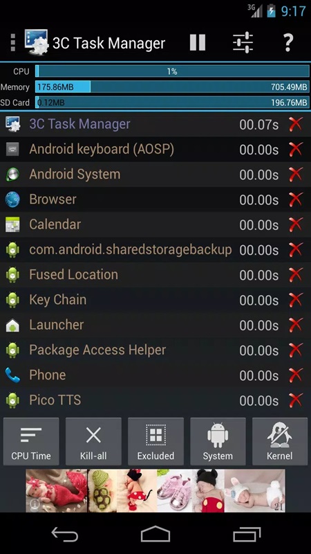 3C Task Manager APK - screenshot 1
