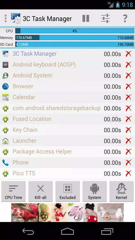 3C Task Manager APK - screenshot 5
