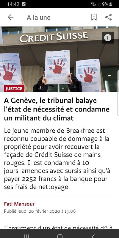 Le Temps - screenshot 1