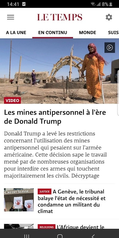 Le Temps - screenshot 5
