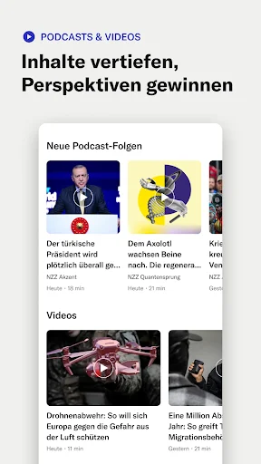 NZZ Nachrichten - screenshot 4