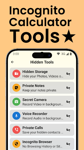 Incognito Calculator Tools - screenshot 1