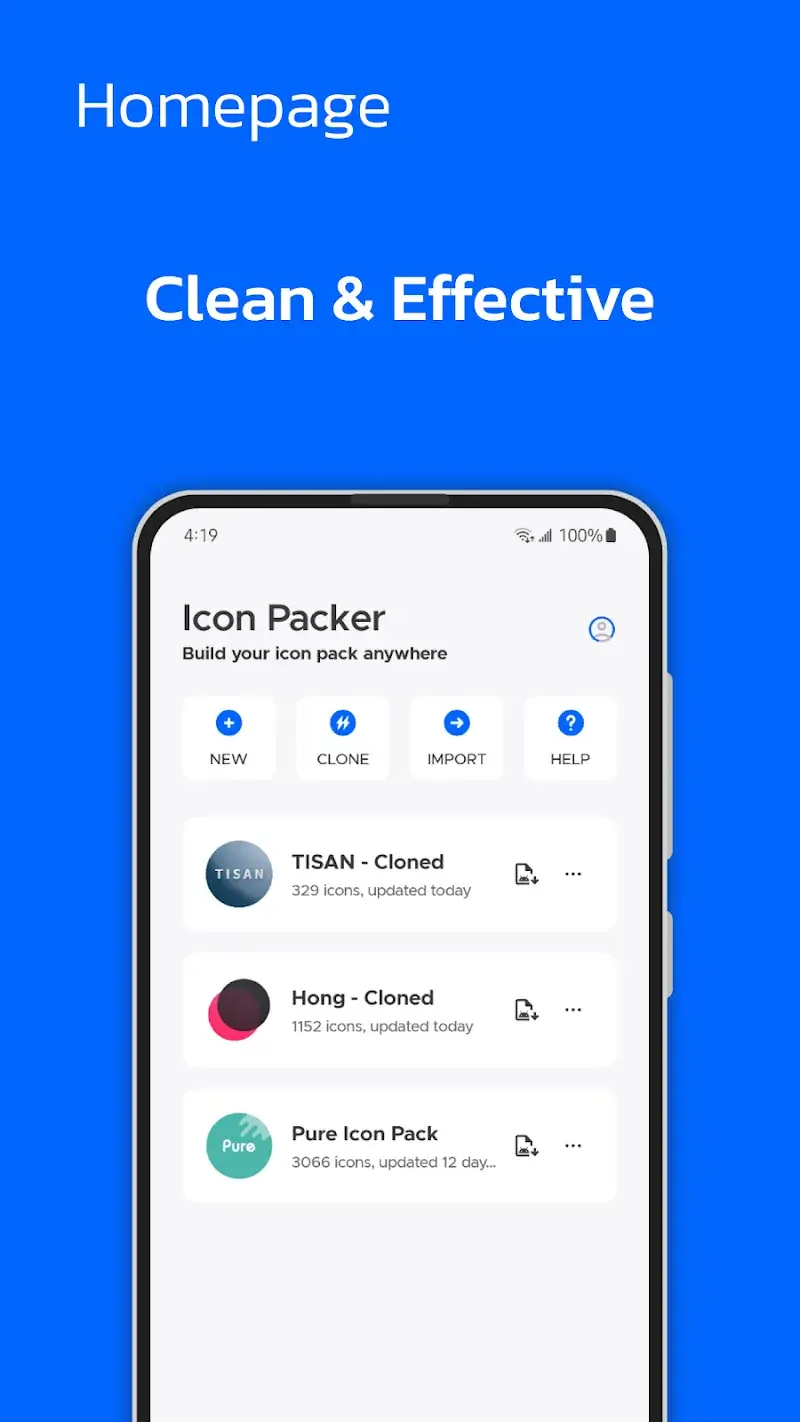 Icon Packer - screenshot 1