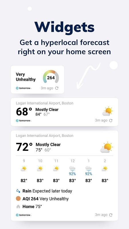 Tomorrow.io Weather Forecast APK - screenshot 5