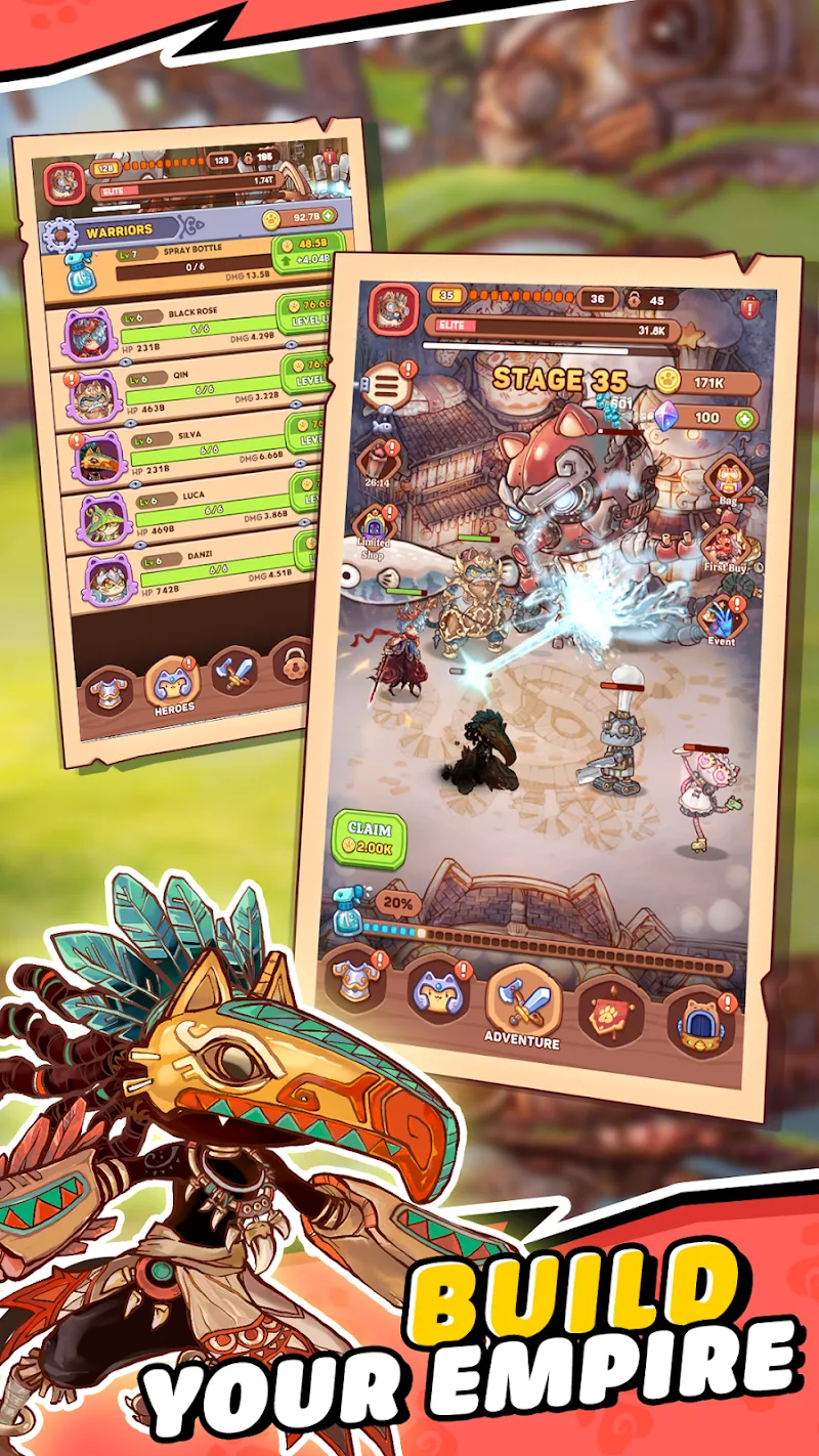 Meow Meow Warriors - screenshot 2