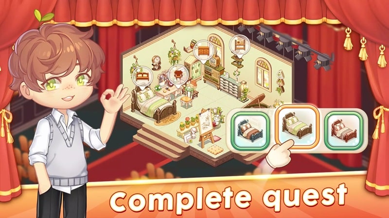Kawaii Theater Solitaire APK - screenshot 2
