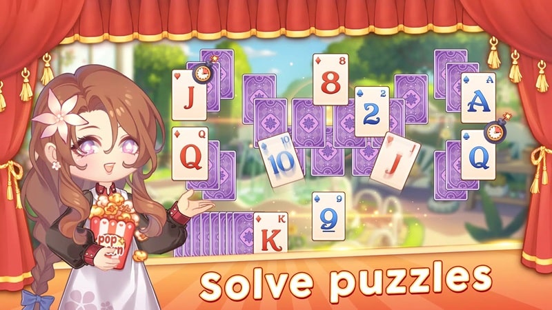 Kawaii Theater Solitaire APK - screenshot 5