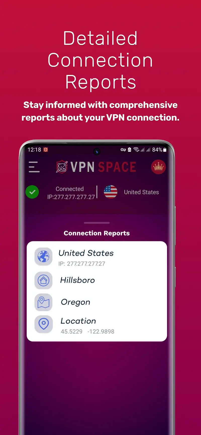 VPN Space - Secure VPN Proxy - screenshot 3