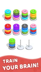 Color Hoop Stack - Sort Puzzle - screenshot 3
