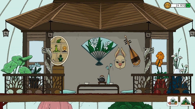 Frog Lulu Flower Garden APK - screenshot 1