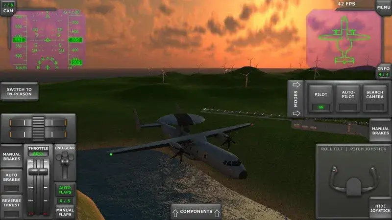 Turboprop Flight Simulator 3D - screenshot 6