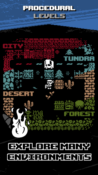 1 Bit Survivor (Roguelike) - screenshot 3