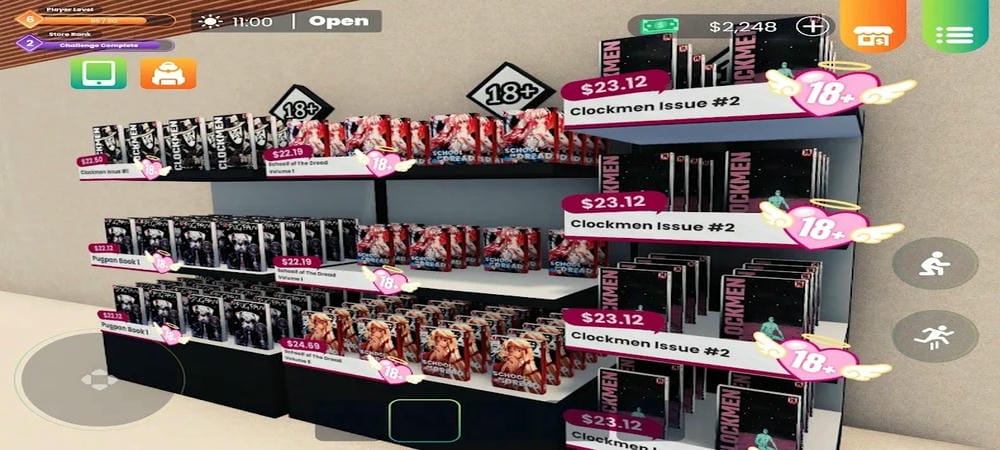 Comic Book Store Simulator APK - screenshot 3