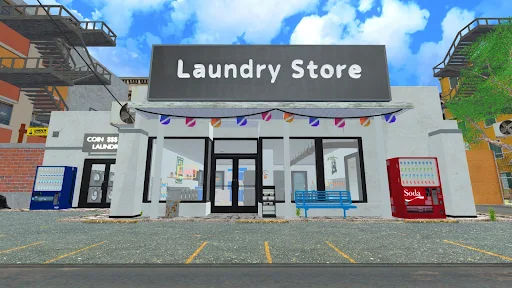 Laundry Store Simulator - screenshot 1