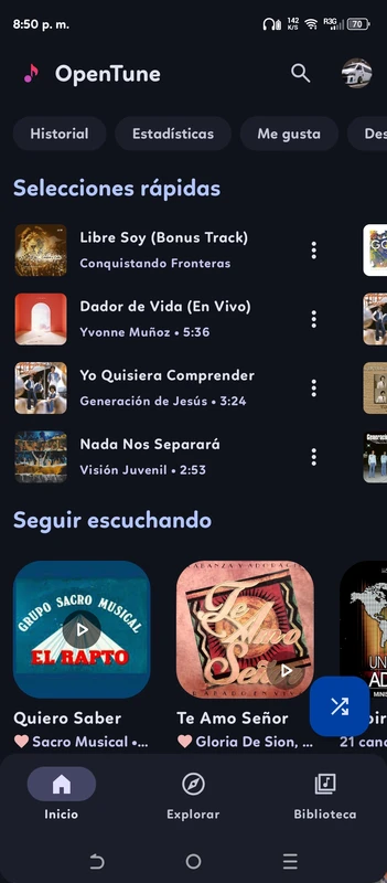 OpenTune - screenshot 2