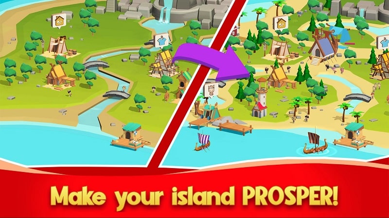 Idle Vikings Tycoon APK - screenshot 4