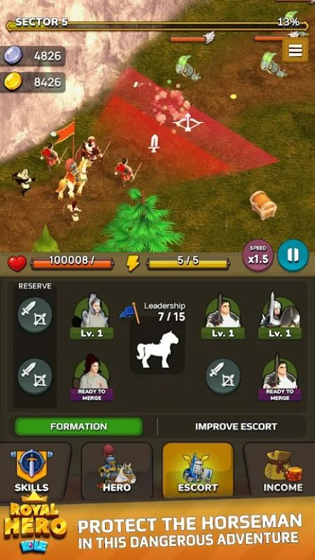 Idle Royal Hero - screenshot 1