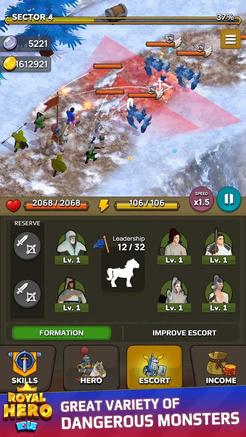 Idle Royal Hero - screenshot 5